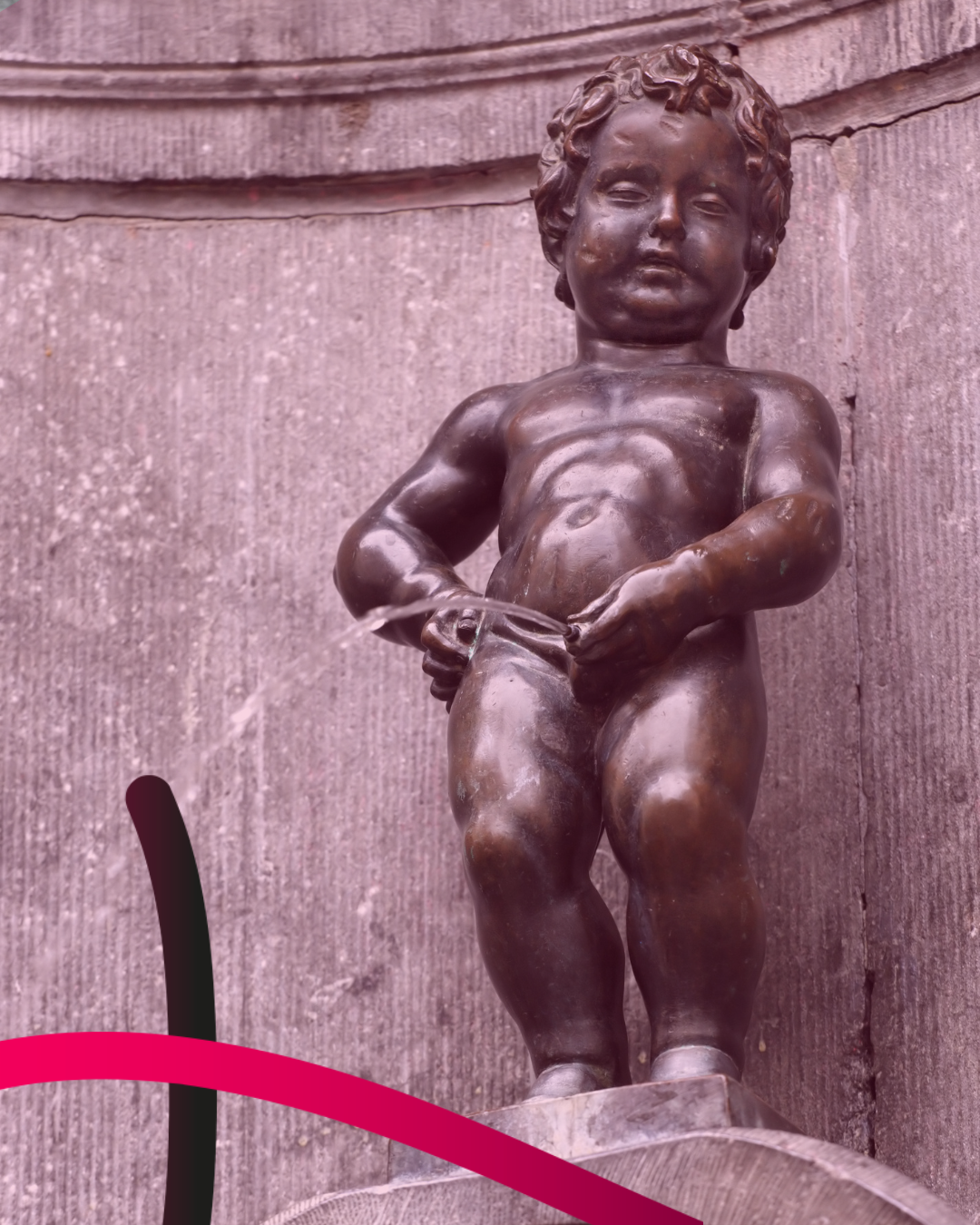 Manneken pis:brussels statue